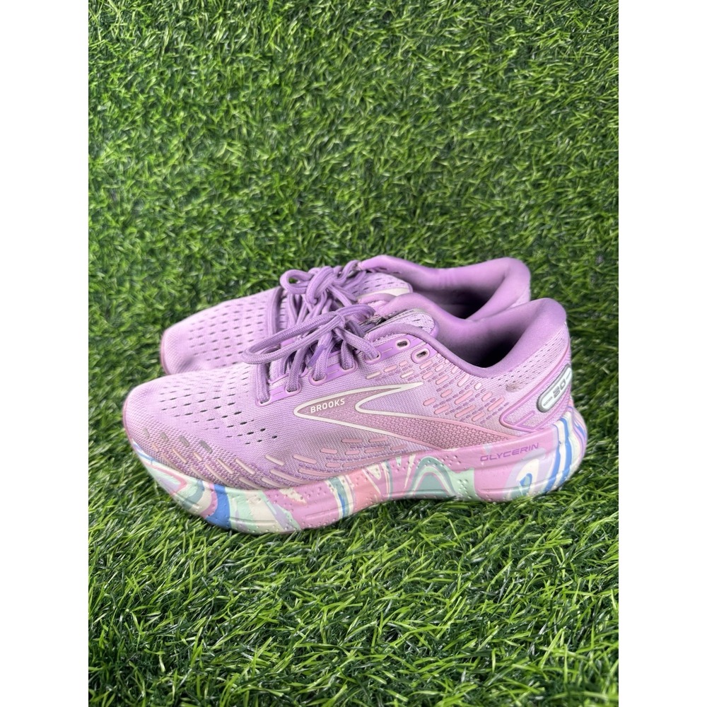 Brooks Glycerin 20 Empower Her Womens Size9.5 B Orchid Violet Running Shoes